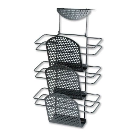 Fellowes Fellowes Partition Additions 3-Pocket Organizer, Black 22318